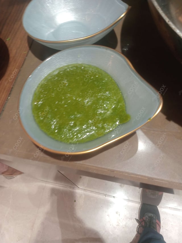 Delicious Green Chutney prepared by COOX