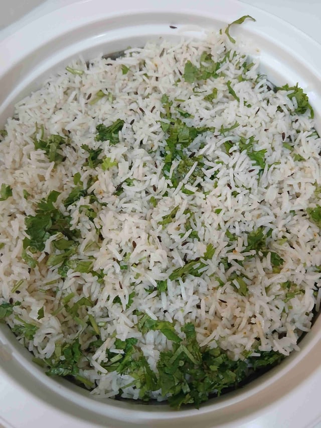 Delicious Jeera Rice prepared by COOX