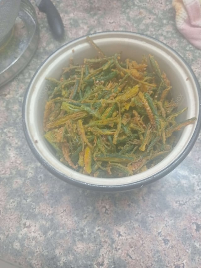 Delicious Kurkuri Bhindi prepared by COOX