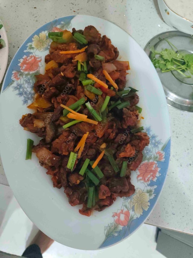 Delicious Chilli Mushroom prepared by COOX