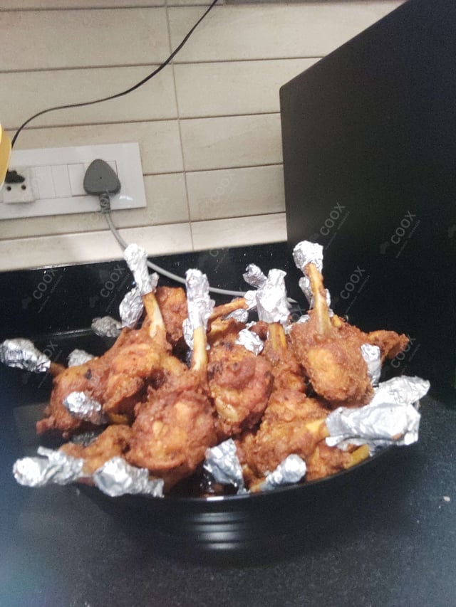 Delicious Chicken Lollipop prepared by COOX