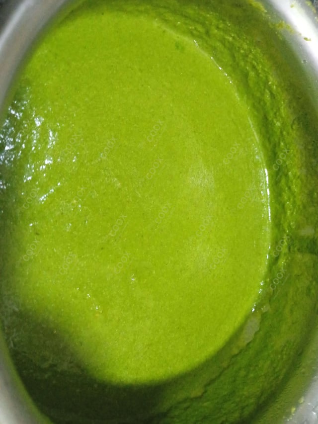 Delicious Green Chutney prepared by COOX