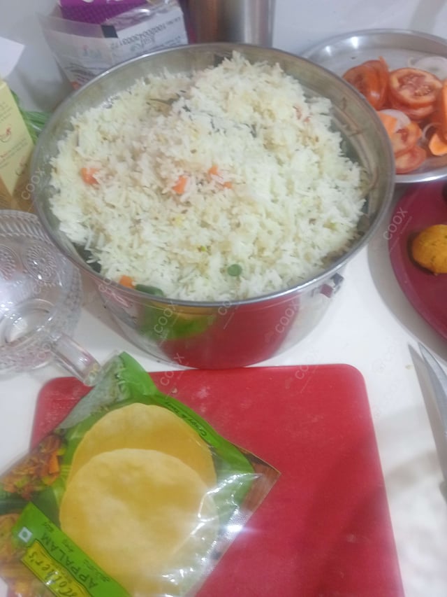 Delicious Veg Pulao prepared by COOX