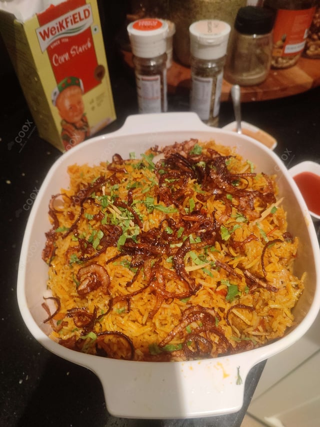 Delicious Chicken Biryani prepared by COOX