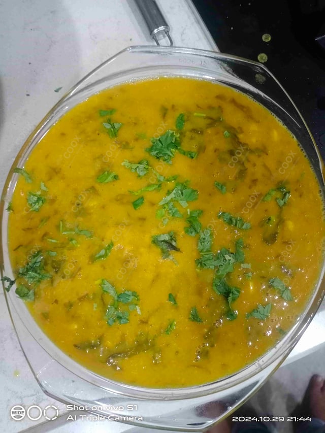 Delicious Palak Dal prepared by COOX