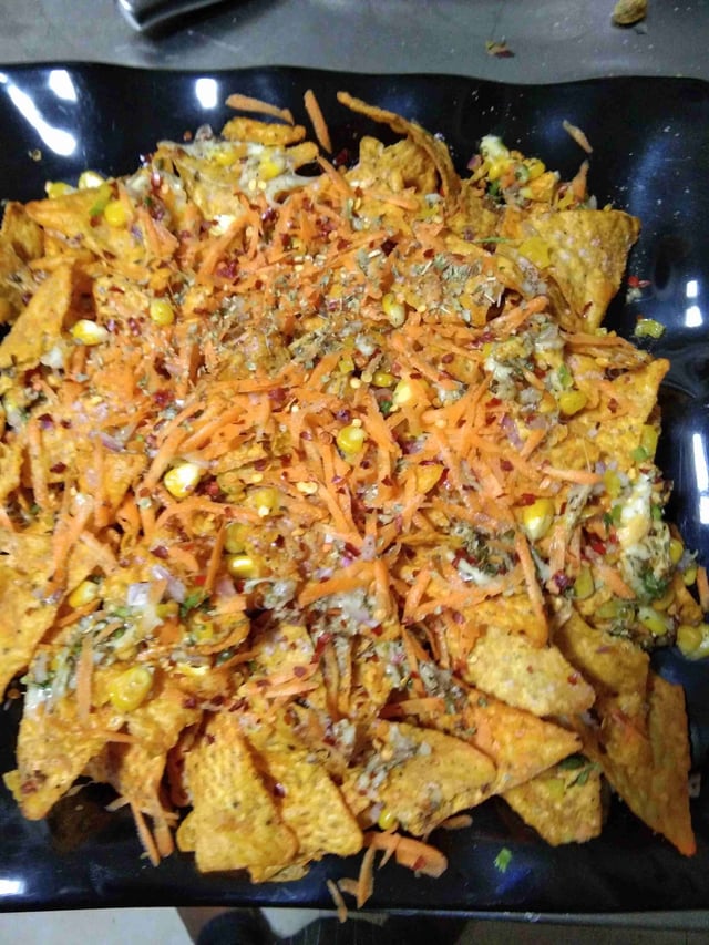 Delicious Cheese Nachos prepared by COOX