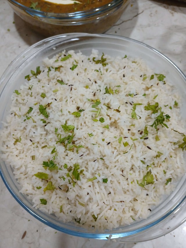 Delicious Jeera Rice prepared by COOX