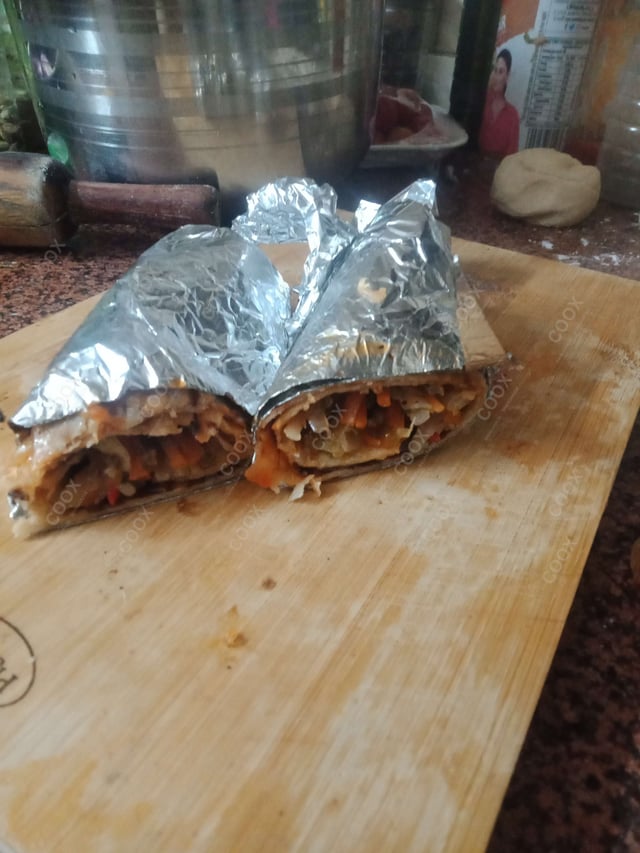 Delicious Veg Kathi Rolls prepared by COOX