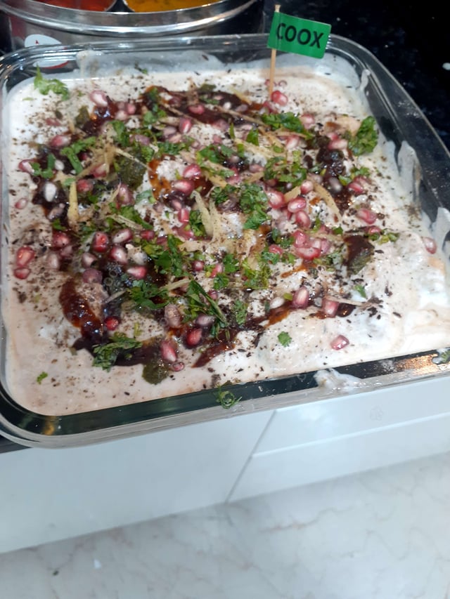 Delicious Dahi Bhalla prepared by COOX