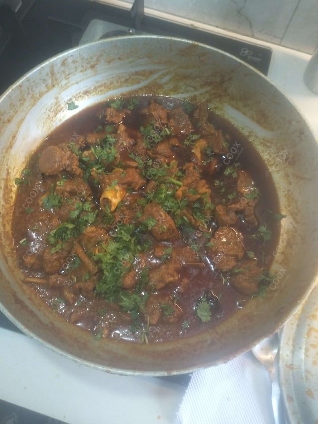 Delicious Mutton Rogan Josh prepared by COOX