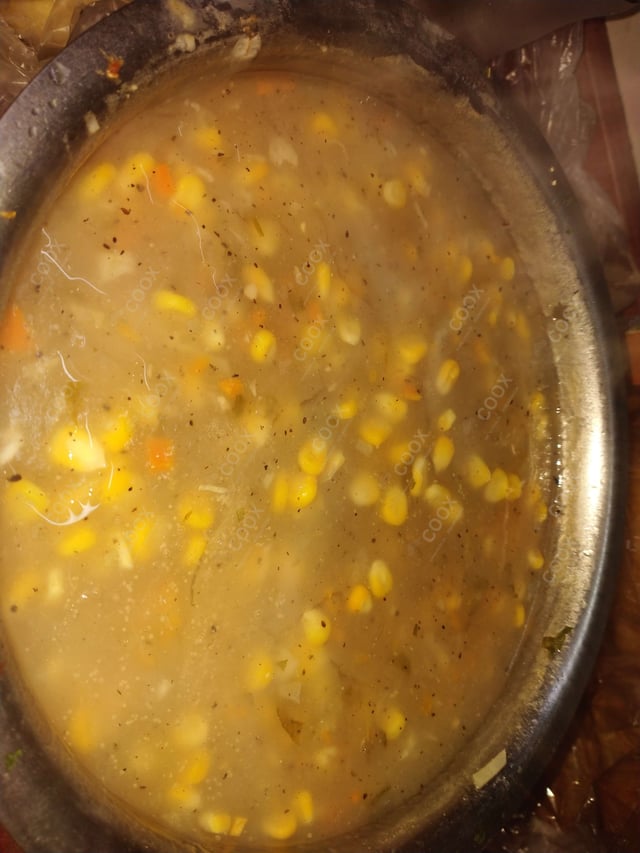 Delicious Sweet Corn Soup prepared by COOX