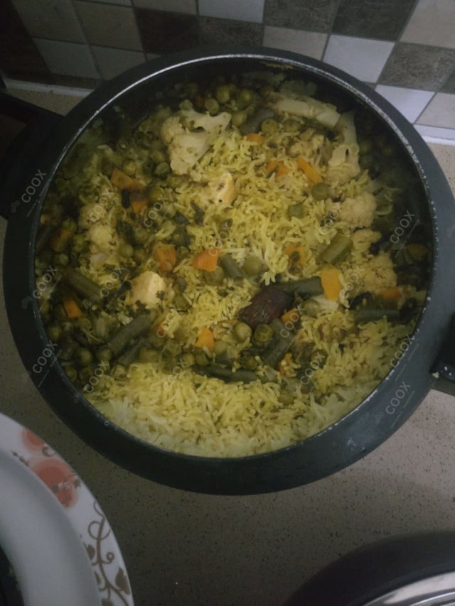 Delicious Veg Pulao prepared by COOX