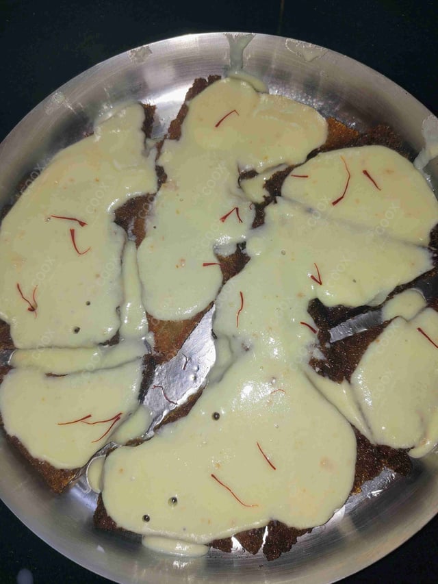 Delicious Shahi Tukda prepared by COOX