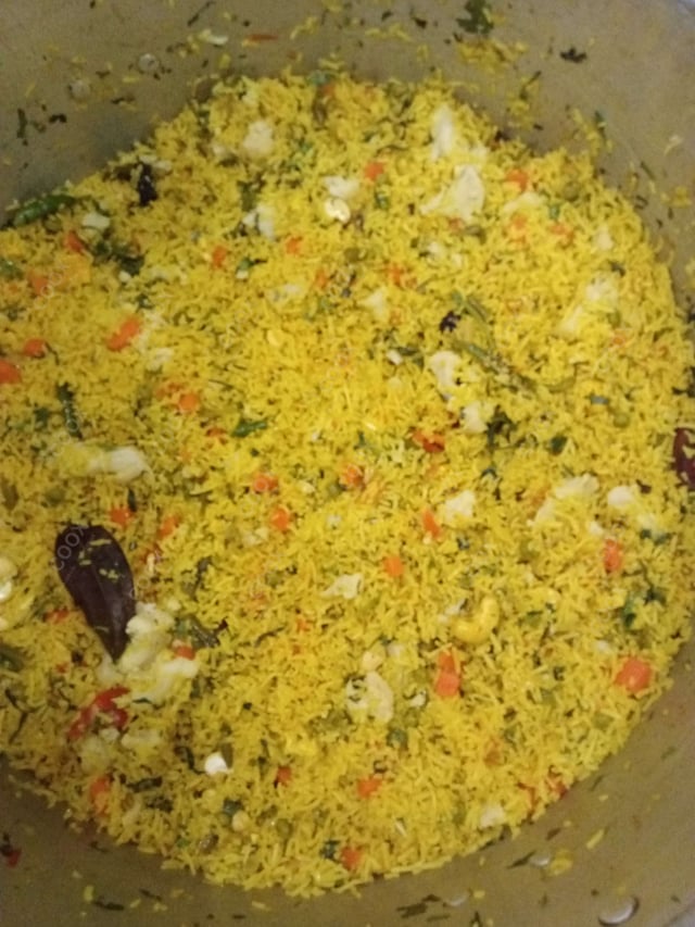 Delicious Veg Pulao prepared by COOX