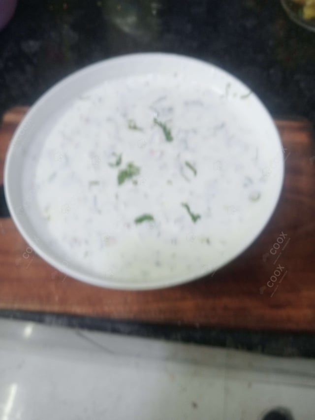 Delicious Mix Veg Raita prepared by COOX