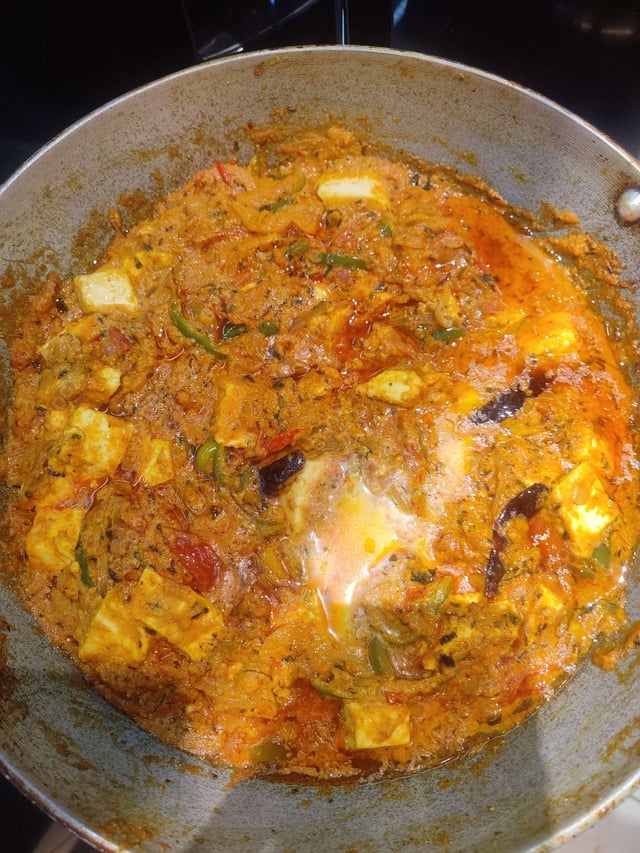 Delicious Paneer Lababdar prepared by COOX