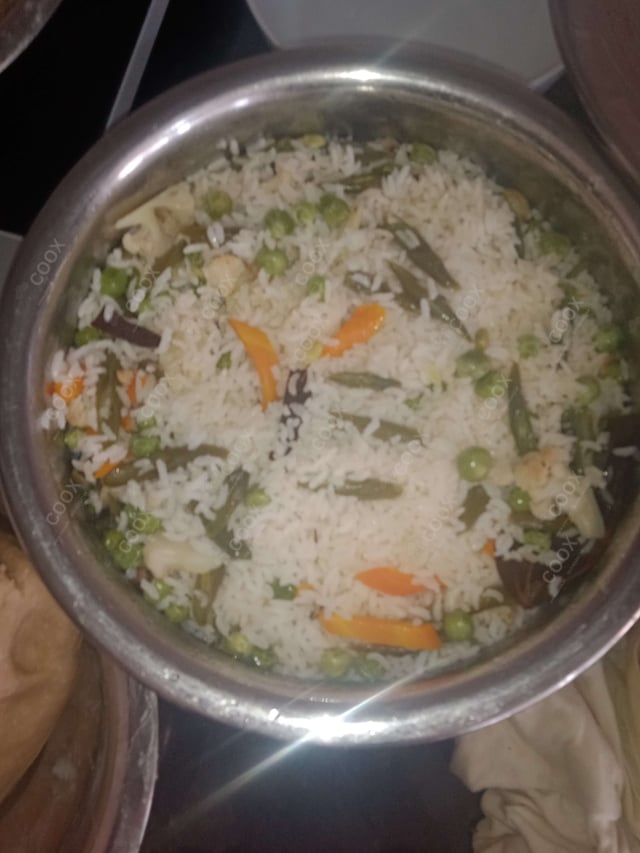 Delicious Veg Pulao prepared by COOX