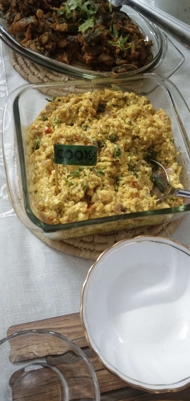 Delicious Paneer Bhurji prepared by COOX