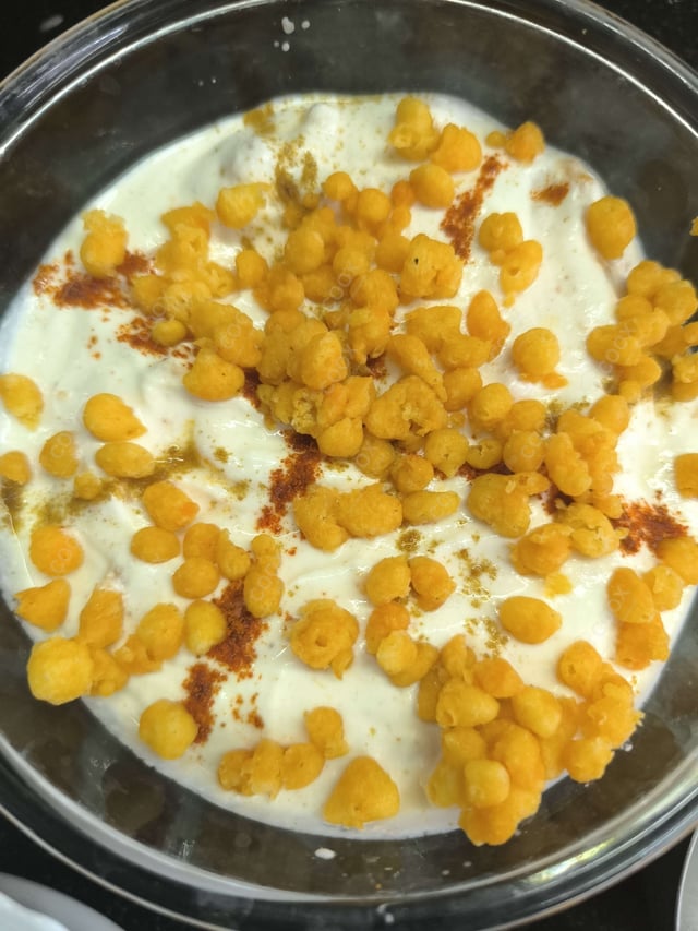 Delicious Boondi Raita prepared by COOX