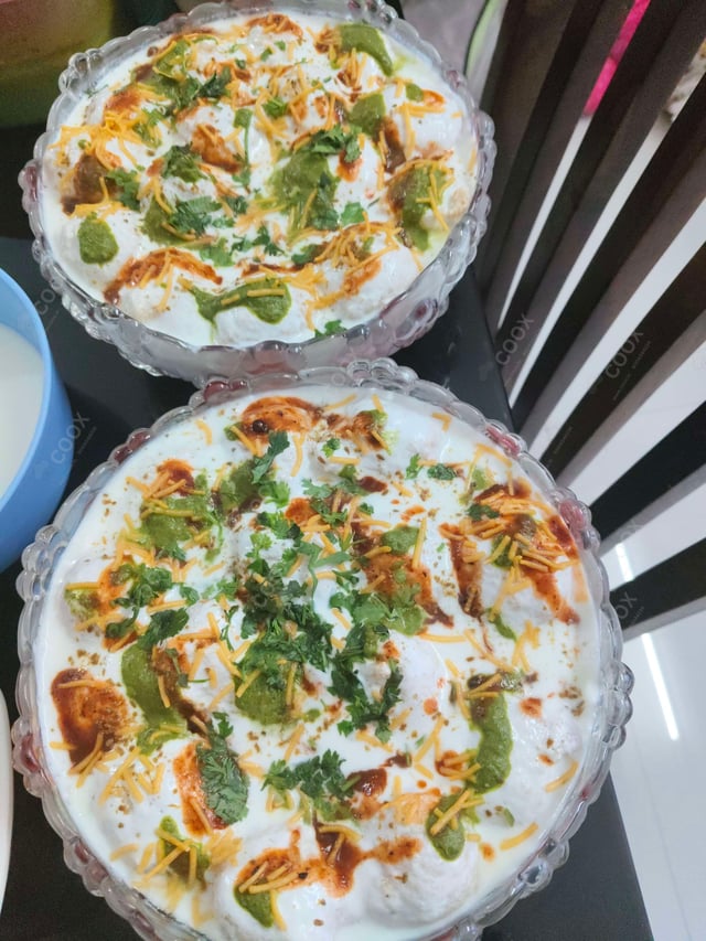 Delicious Dahi Bhalla prepared by COOX