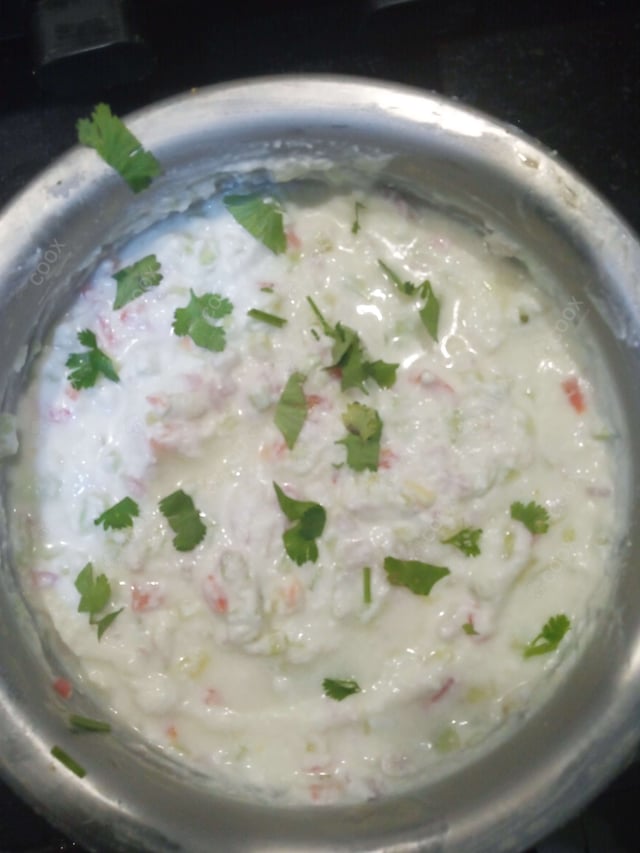 Delicious Cucumber Raita prepared by COOX