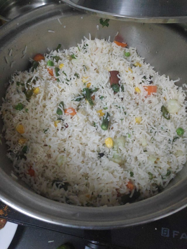 Delicious Veg Pulao prepared by COOX