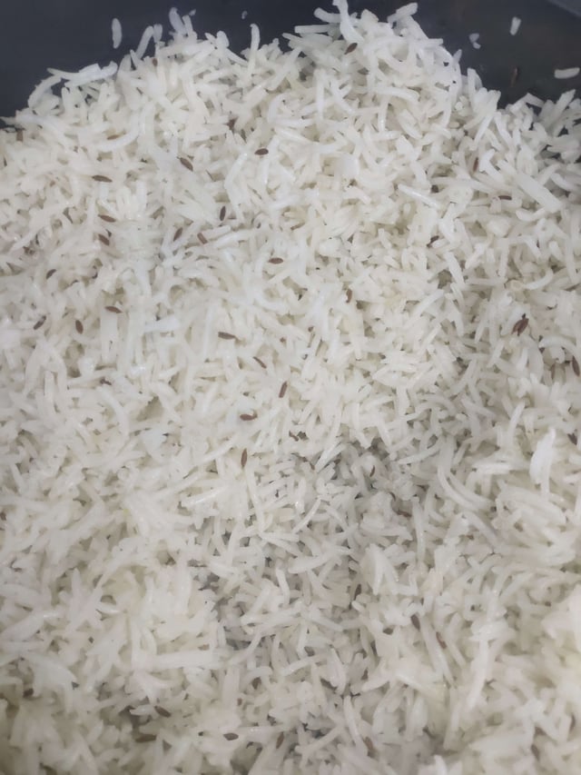 Delicious Jeera Rice prepared by COOX