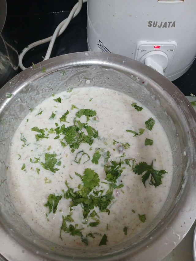 Delicious Mix Veg Raita prepared by COOX