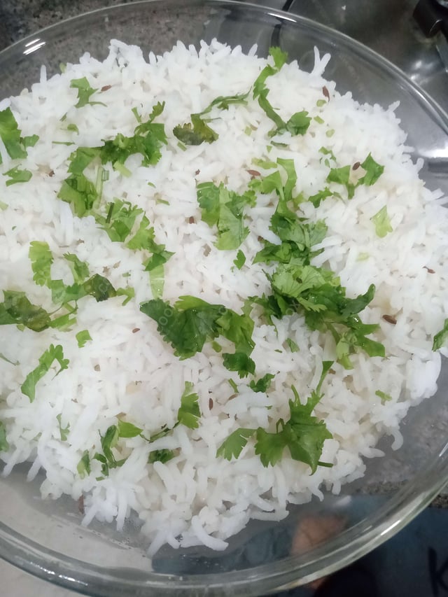 Delicious Jeera Rice prepared by COOX