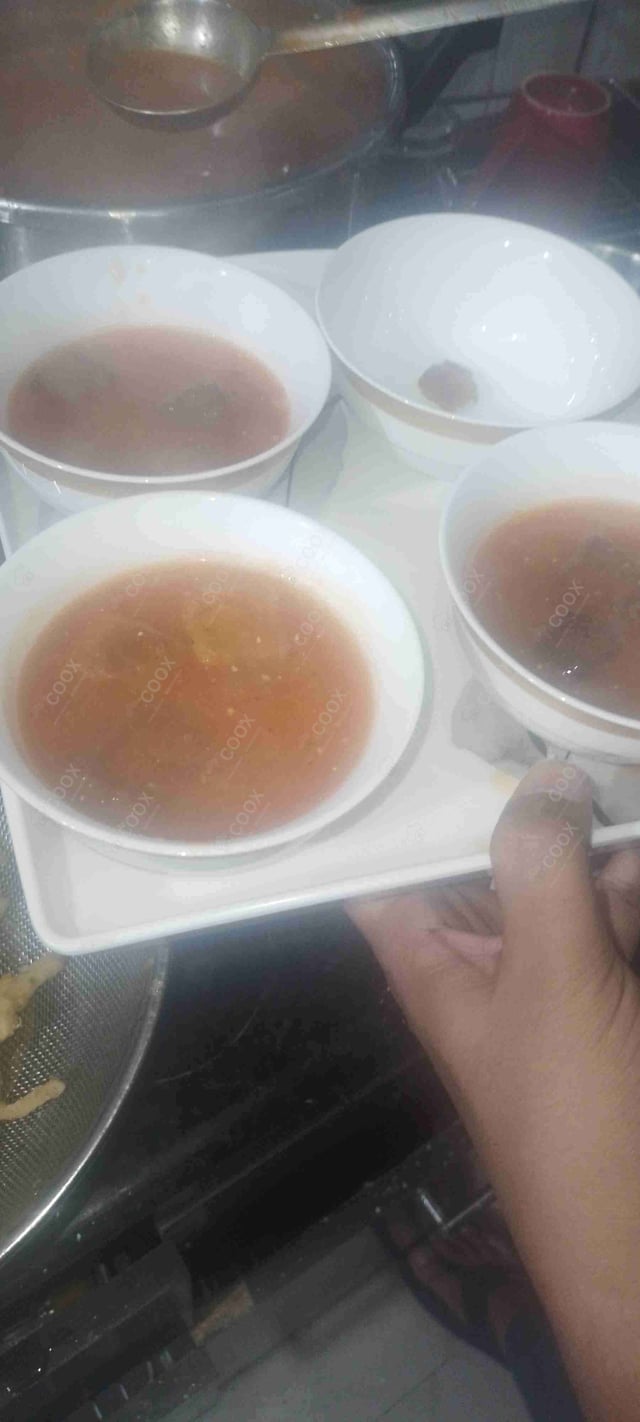 Delicious Tomato Basil Soup prepared by COOX