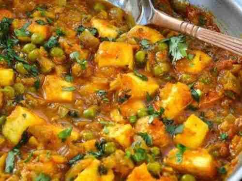 Delicious Matar Paneer prepared by COOX