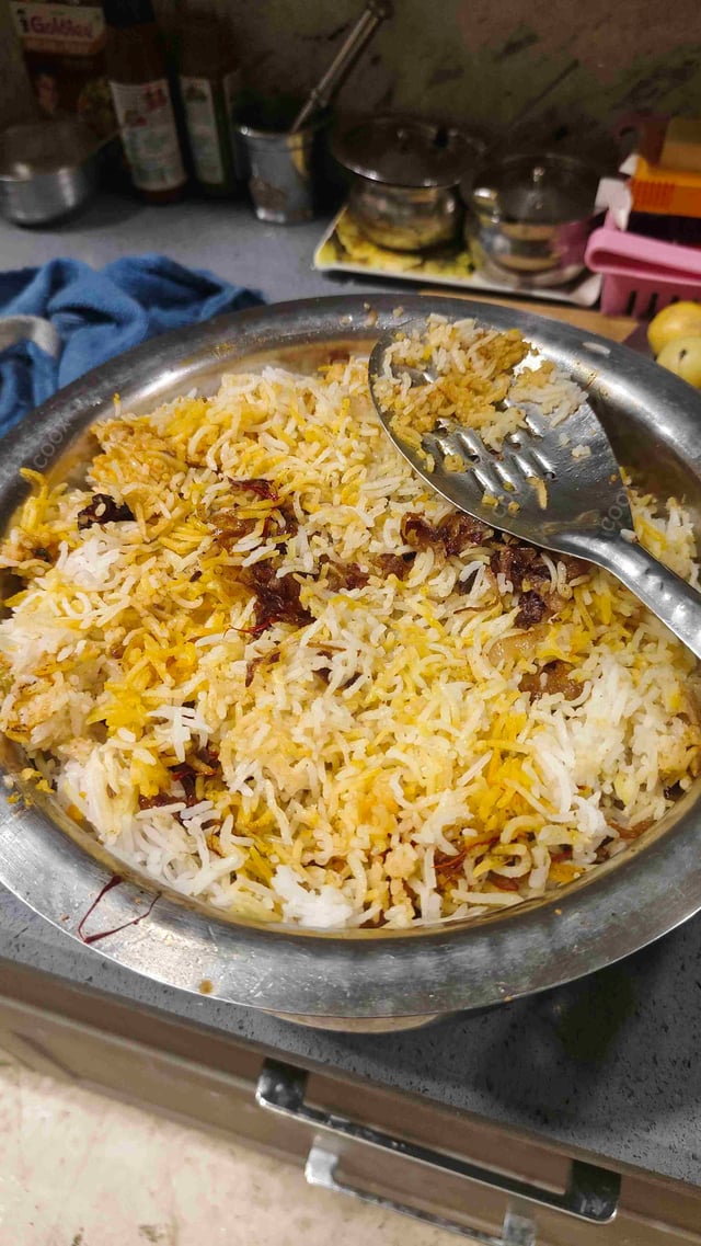 Delicious Veg Biryani prepared by COOX