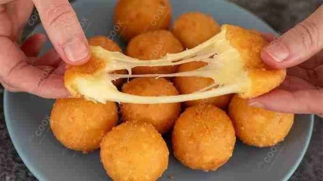 Delicious Fried Cheese Balls prepared by COOX