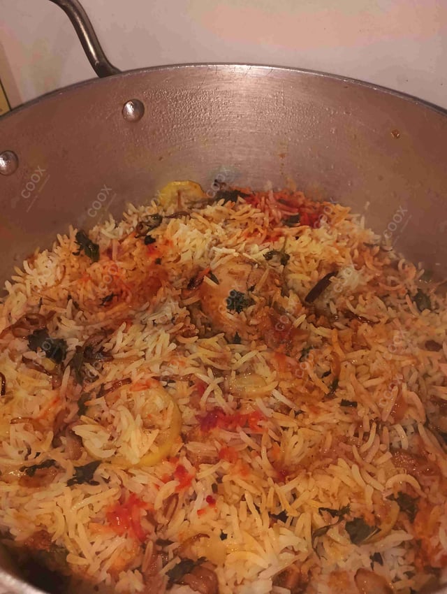 Delicious Chicken Biryani prepared by COOX