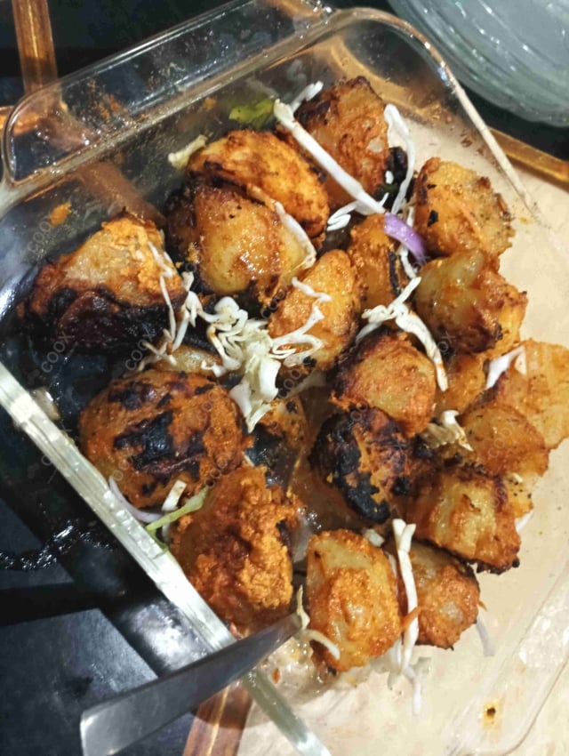 Delicious Tandoori Aloo prepared by COOX