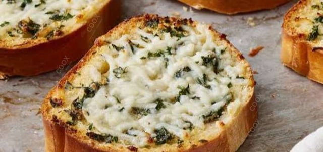 Delicious Garlic Bread with Cheese prepared by COOX