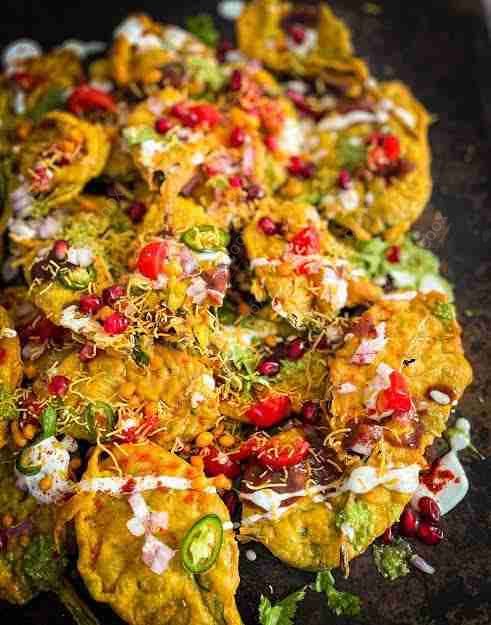 Delicious Palak Patta Chaat prepared by COOX