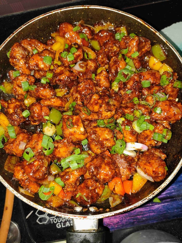 Delicious Chilli  Chicken prepared by COOX