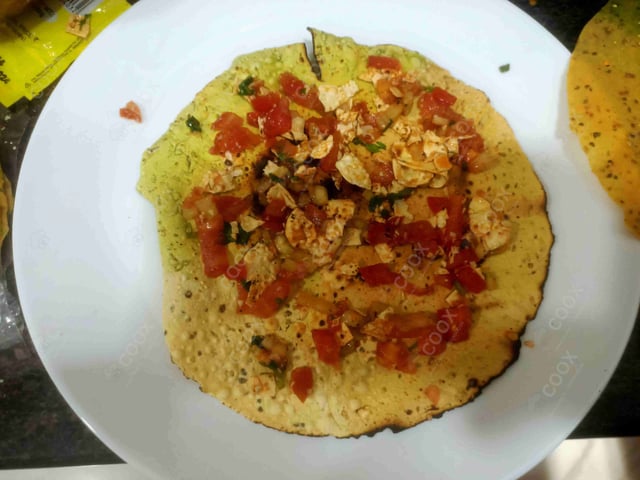 Delicious Masala Papad prepared by COOX