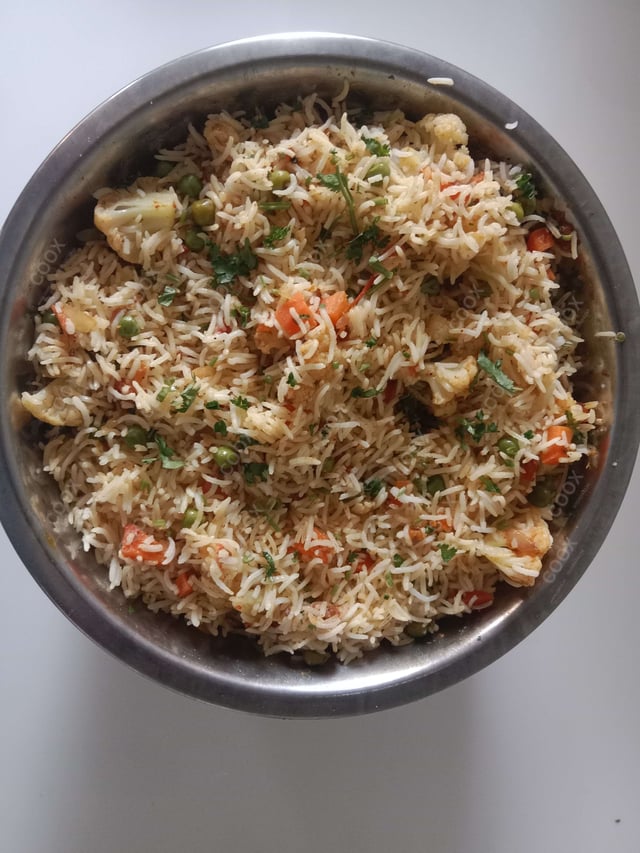 Delicious Veg Pulao prepared by COOX