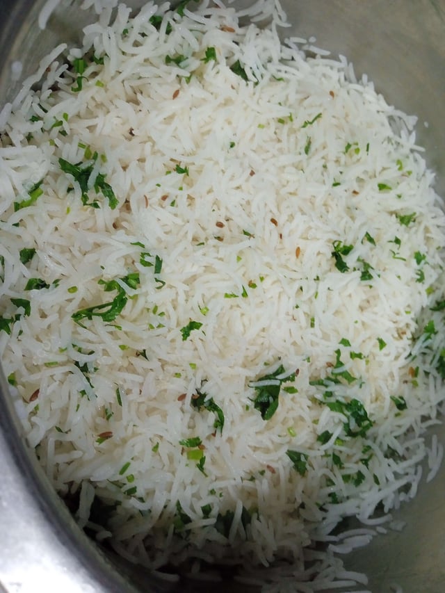 Delicious Jeera Rice prepared by COOX