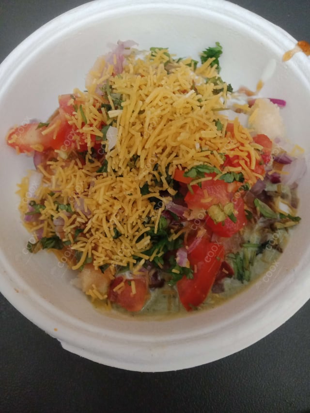 Delicious Papdi Chaat prepared by COOX