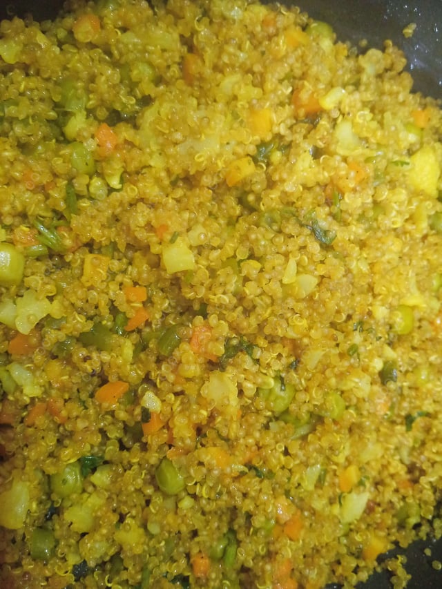 Delicious Quinoa prepared by COOX