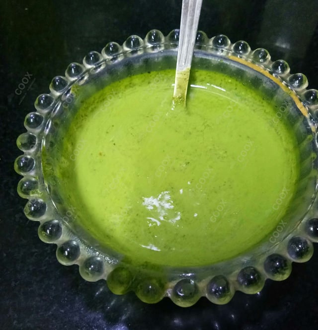 Delicious Green Chutney prepared by COOX