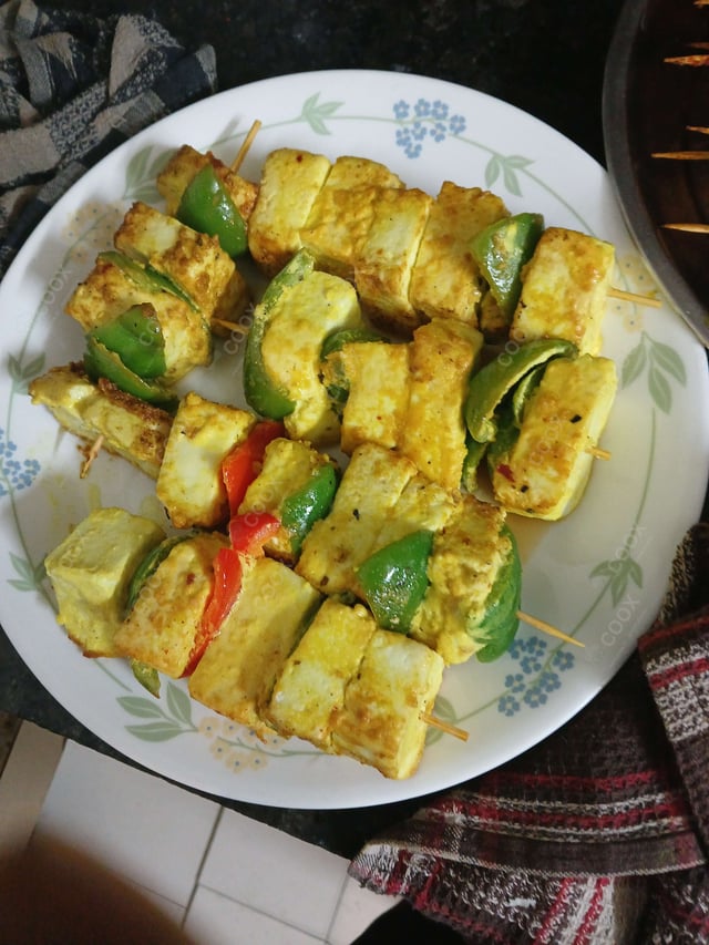 Delicious Thai Paneer Satay prepared by COOX