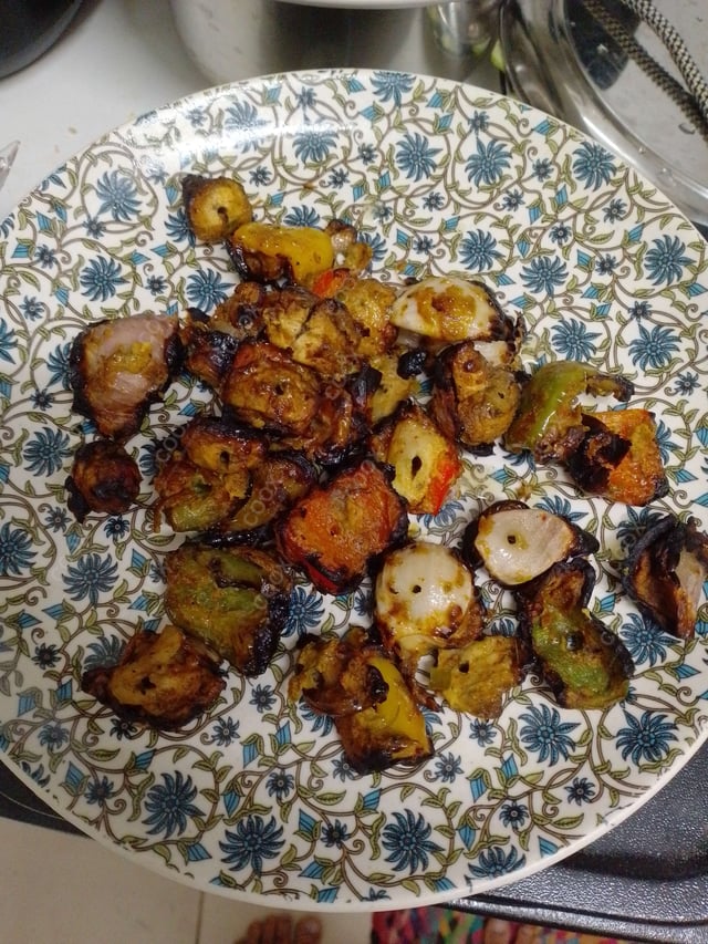 Delicious Mushroom Tikka prepared by COOX