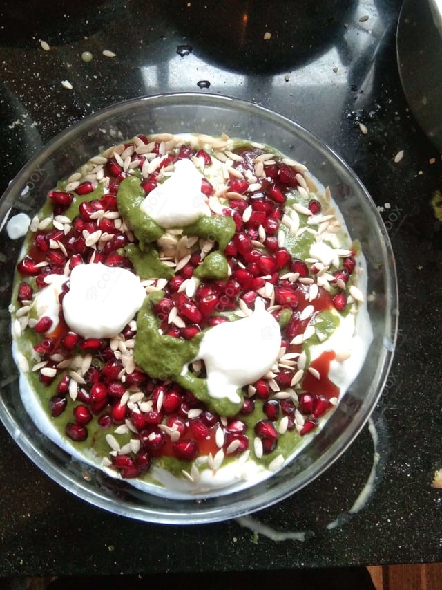 Delicious Dahi Bhalla prepared by COOX