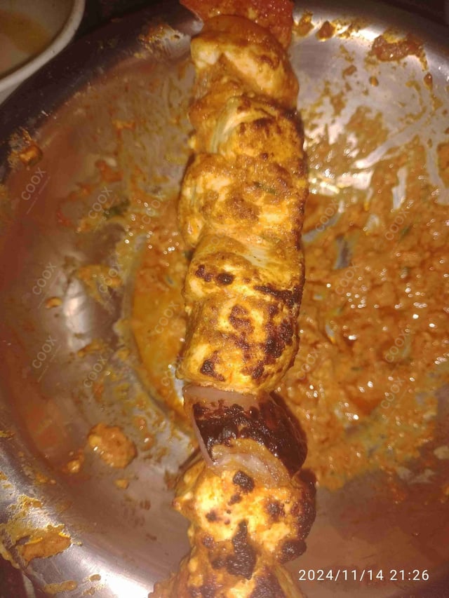 Delicious Paneer Tikka prepared by COOX