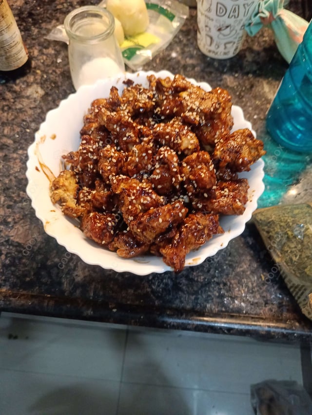 Delicious Crispy Honey Chicken prepared by COOX