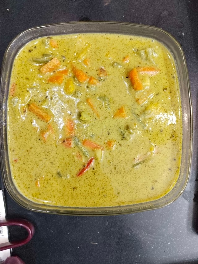 Delicious Green Thai Curry prepared by COOX